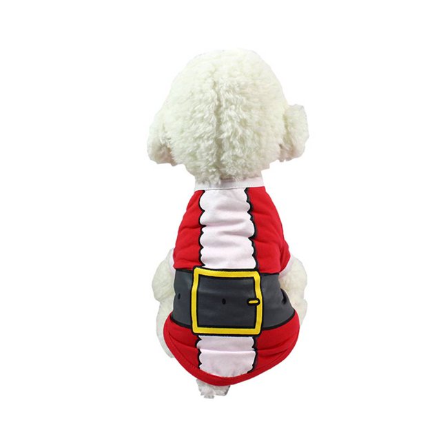 Ropa para perros Patrón de Navidad Camiseta para perros GeweYeeli JR1002-03