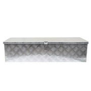 Labwork 39'' Cuboid Aluminum Underbody Tool Box for Trailer Truck Flatbed w/Side Handle