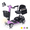 Purple, variant on 4 Wheel Mobility Scooter For Senior & Audults. Lightweight Mobility Scooter with Removable Battery. 6 MPH High Speed 265 lbs Capacity, Foldable Design (Purple)