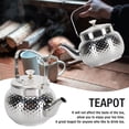 thumbnail image 3 of Stainless Steel Teapot, Removable Filter, Generous Capacity, for Various Settings, 3 of 7