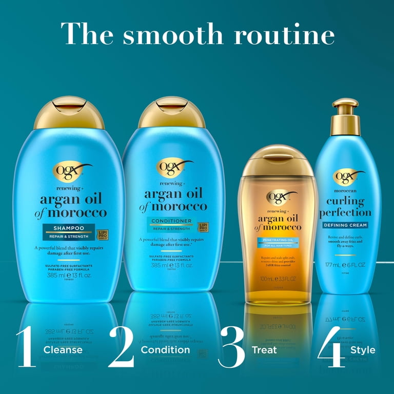 OGX, Argan Oil of Morocco Curling Perfection Curl Cream, 6 fl oz