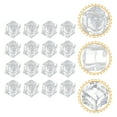 thumbnail image 2 of 60pcs Acrylic Crystal Fake Ice Cubes Realistic Clear Ice Cubes Photo Props, 2 of 8