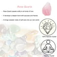 thumbnail image 4 of Rose Quartz Raw Crystals, 1.25-2.0" Healing Crystals Natural Rough Stones Crystal for Tumbling, Fountain Rocks, Decoration, Polishing, Wire Wrapping, Wicca & Reik, 100g, 4 of 6