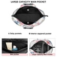 thumbnail image 3 of Pioneer Flower Floral Print Pattern Travel Tote Bags for Women Carry On,Large Weekender Bags for Women Travel,Multi Functional Duffle Bag for Work,Shopping,Sports, 3 of 5