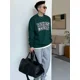 thumbnail image 5 of Ropa para hombre, jersey con letras, sudadera de cuello redondo, sudaderas para hombre, cuello redondo, sin capucha, estampado estético, ropa de calle verde, sin marca, 5 of 5