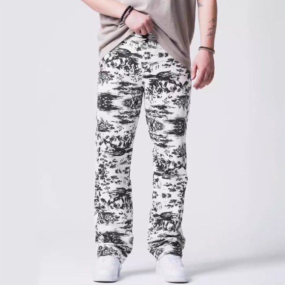 Styesk Men's Pants Men's Spring And Winter Leisure Fashion Outdoor Overalls Men's Trousers Long Pants
