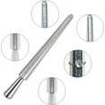 thumbnail image 4 of Ring Sizer Measurement Tool Set, Including 1-15 US Metal Finger Sizer Gauges 31Pcs with Half Size, Ring Mandrel Stick, for Jewelry Sizing Measuring Making Supplies, 4 of 5