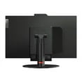 thumbnail image 5 of Lenovo ThinkCentre Tiny-in-One 27 - LED monitor - 27" - 2560 x 1440 @ 60 Hz - IPS - 350 cd/m�� - 1000:1 - 4 ms - HDMI, DisplayPort - speakers - black - for ThinkBook 14; ThinkCentre M715q (2nd Gen); M75; ThinkPad E14; E15; L13 Yoga; T490; X390, 5 of 11