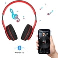 thumbnail image 3 of Leyeet Wireless Headphones Super Bass Bluetooth Foldable Headphones Mic Stereo Earphones over Ear Rechargeable Headset, 3 of 13