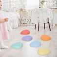 thumbnail image 1 of 6 piezas de piedras para saltar, equipo de juego para interiores y exteriores, piedras para saltar para niños, para aulas, guarderías, interiores y, 1 of 10