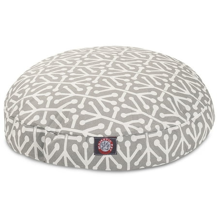UPC: 0788995506782 | Majestic Pet | Aruba Round Pet Bed For Dogs  Removable Cover  Gray  Small