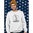 thumbnail image 2 of Independence Day Statue Sweatshirt Men -Image by Shutterstock, Male 4X-Large, 2 of 4