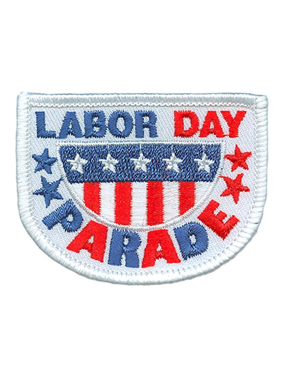 12 pieces 2" Custom Activity Scouts Applique Fun Patches - Labor Day Parade Patch 2