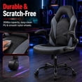 thumbnail image 7 of Alvantor Gaming Chair, PU Leather Comfortable Ergonomic Computer Chair Height Adjustable with Swivel and Lumbar Support, 7 of 7