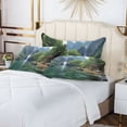 thumbnail image 6 of Cabin by Lake Plush Pillow Cases King Size Ultra Soft Warm Pillowcases with Zipper 20"x40", 6 of 9