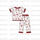 thumbnail image 1 of Nuevo diseño para pijamas para niños y niñas, pijamas de verano estilo navideño, pantalones cortos de manga corta, conjunto de ropa para hermanos y hermanas, 1 of 3