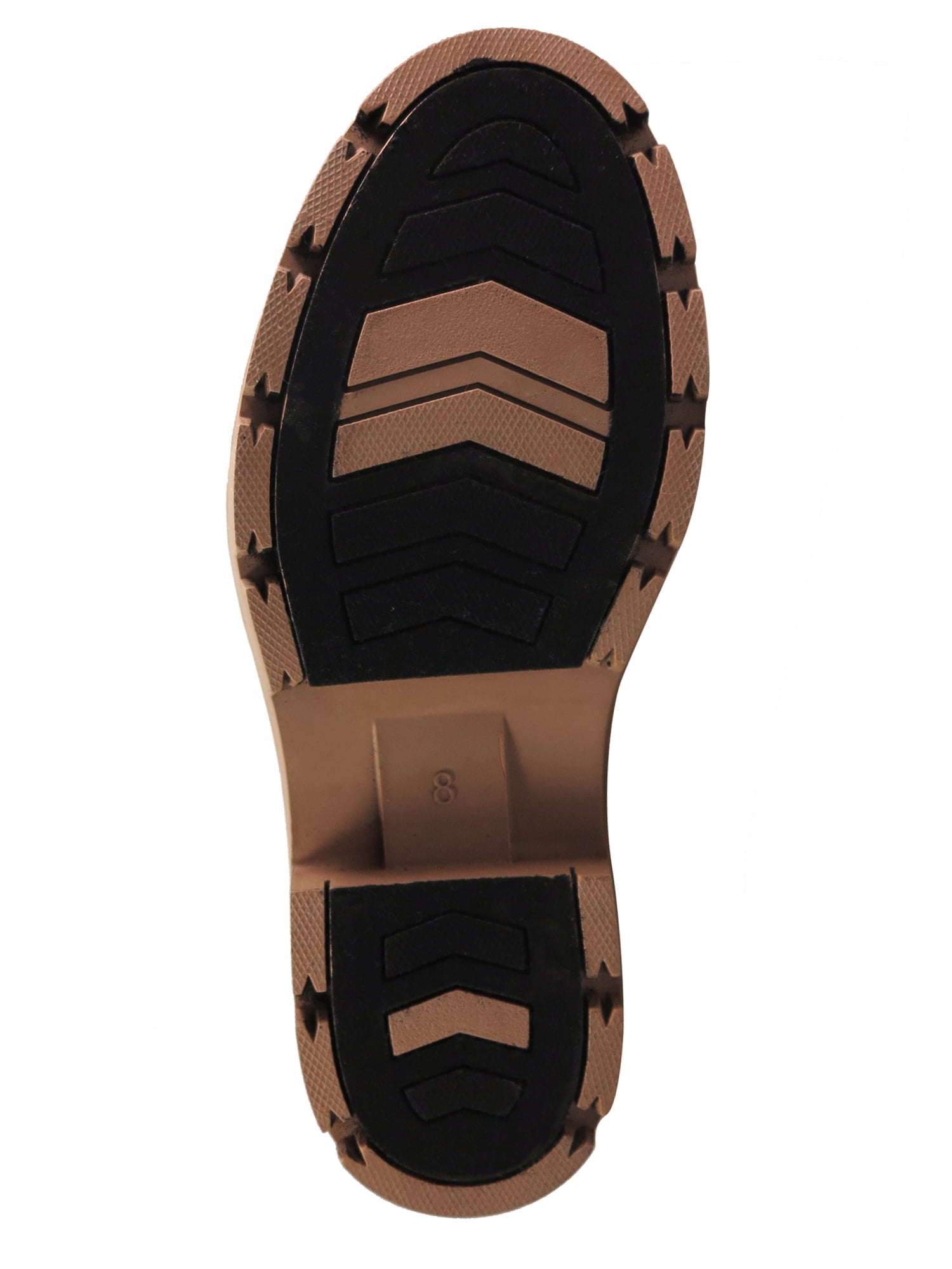 Time and Tru Women's Short Buckle Rain Boots