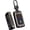 4 Button Black-short Keychain, variant on Key Fob Cover Compatible with Mazda 2 3 CX5 CX8 CX9 CX-30 CX-50 CX-70 CX-90 2025 Keychain Case Holder Protector