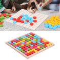 thumbnail image 4 of Juguete De Tablero De Ajedrez Para Niños, Tablero De Ajedrez De 0,8 X 0,3 Pulgadas, Juego De Tablero De Ajedrez De Madera, Juego De Ajedrez Portátil Con 100 Ajedrez 1 Tablero De ANGGREK Wooden Chess Board Game, 4 of 8