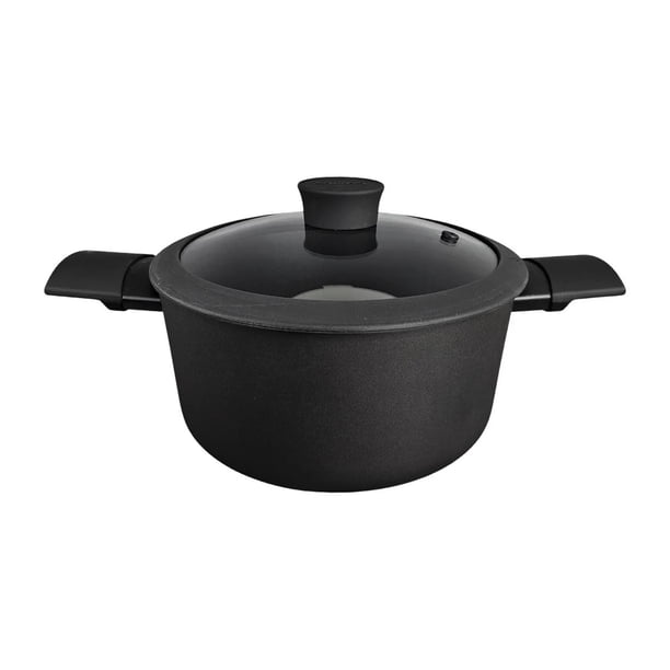 Olla Cacerola Cocina HUDSON 20cm Aluminio Antiadherente asas