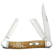Case XX Knives Medium Stockman Old School Antique Bone Stainless Pocket Knife