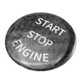 thumbnail image 6 of BINB ROAD Car Ignition Button Cover Compatible with BMW - Engine Start Stop Button Cover Trim for 320i 330i M3 520i 528i 530i 540i 535i M5 X1 X3 X4 X5 X7 Z4 - Black, 6 of 6