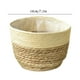 thumbnail image 3 of Macetas De Paja Para Plantas De Jardn, Cestas De Ratn De 20 Cm, Ratn Natural, Biodegradables, Para Decoracin De Interiores Y Exteriores, Paquete De 6, Ukhbmc, 3 of 8
