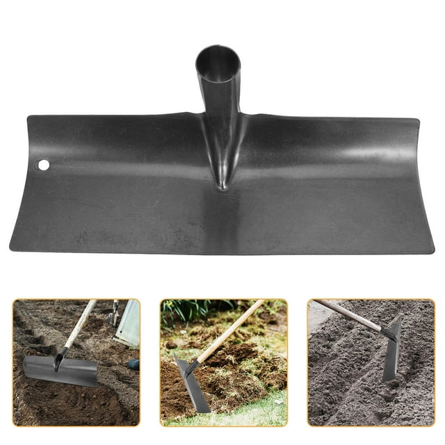 CRAFTHROU De Limpieza Multifuncional De Metal Color Plateado Para Granja Y Jardín Con Práctico