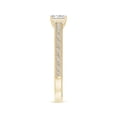 thumbnail image 3 of ANGARA Natural 0.2 Ct. Diamond Vintage Inspired Ring in 14K Yellow Gold for Women (Ring Size: 11.5), 3 of 9
