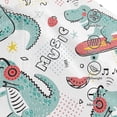 thumbnail image 3 of Fotbe Music Lover Dinosaur Gorro Clásico de Béisbol, Gorra Ajustable con Broche Snapback, Gorro de Exterior de Algodón Suave, 3 of 6