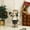 B, variant on Christmas gift 50% Off Clear! Delicate Three-dimensional Christmas Decorations, Cute Santa Claus Figure Ornaments, Home Three-dimensional Doll Decoration Accessories Thanksgiving decoration