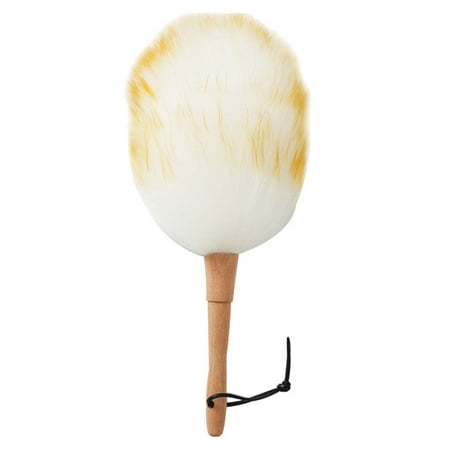 

SUOAGIN Dust Mites Dusting Brush Household Wool Short Beech Wood Handle for Home Bedroom Office Dust Broom Fans Blinds Duster Cleaning Brushes