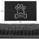 thumbnail image 2 of Felpudo AROGAN para perros, felpilla, entrada interior, color negro, 30 × 48 cm, 2 of 8