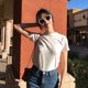 thumbnail image 5 of 3x Retro Gafas Clout Goggles Oval Bold Mod Thick Enmarcadas Ropa para Club Fiesta Citas Deshierbe Oficina Sunnimix gafas de sol clout goggles, 5 of 7