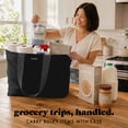 thumbnail image 5 of Fit + Fresh All The Things XL Tote Bag, Travel & Overnight Bag, Black, 5 of 11