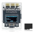 thumbnail image 1 of Tarjeta de Memoria PS1/PS2 PsxMemCard Gen2 Pantalla OLED, 1 of 6