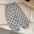 thumbnail image 2 of Ahuyic Floral Print Girls Full Length Pants Mosquito Repellent 6M-11Y, 2 of 3