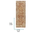 thumbnail image 3 of Livabliss Area Rugs for Living Room, 3x10 Aspendos Traditional Burgandy Runner Rug, Bedroom Dining Room Home Decor Stain Resistant Carpet (2'7" x 10' Runner), 3 of 6