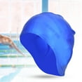thumbnail image 1 of FLAMEEN Swim Pool Hat, 1Pc Stretchy Swim Hat, Adult Children Unisex Long Hair/Ear Protection Swimming Diving Outdoor Fun For Swimming Pool, 1 of 8