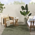 thumbnail image 4 of Nourison Horizon Indoor/Outdoor 6' x 9' Green Modern Rug, 4 of 11