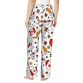 thumbnail image 3 of Xecao Canada Day Women's Straight Lounge Pajama Pants: The Epitome of Relaxed Sleepwear, 3 of 9