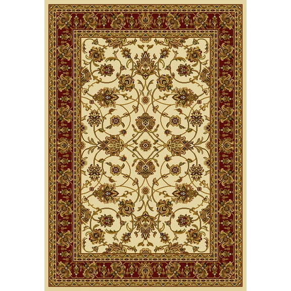 United Weavers Essence Annabel Border Woven Polypropylene Area Rug