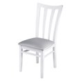 thumbnail image 1 of Beechwood Mountain Chaise d'Appoint à Manger Graduée en Blanc (Lot de 2), 1 of 1