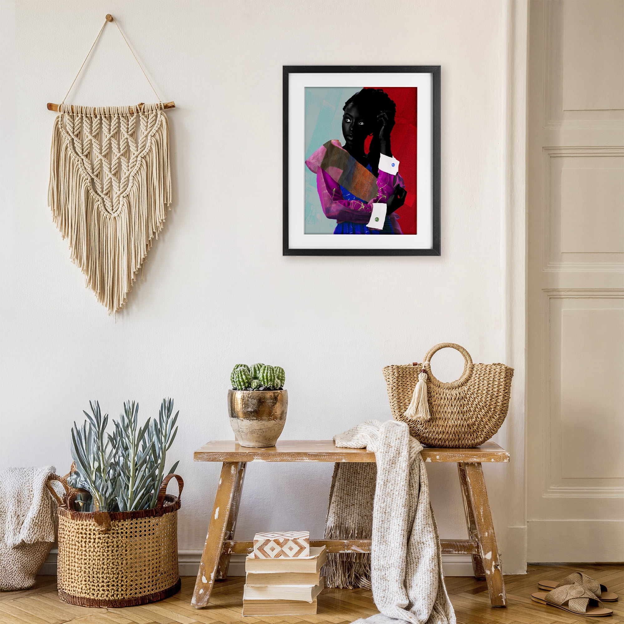 Stupell Industries New York Fashion Style Black Framed Print Under Glass, design by NUMA Art