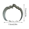 thumbnail image 3 of Floleo Halloween Ghost Witch Hat Bat Pumpkin Slice Cookie Cutter From The Cookie Cutter – Tin Plated Steel Cookie Cutter, 3 of 5