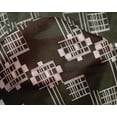 thumbnail image 4 of oneOone Silk Tabby Fabric Geometric Kasuri Print Fabric BTY 42 Inch Wide, 4 of 4