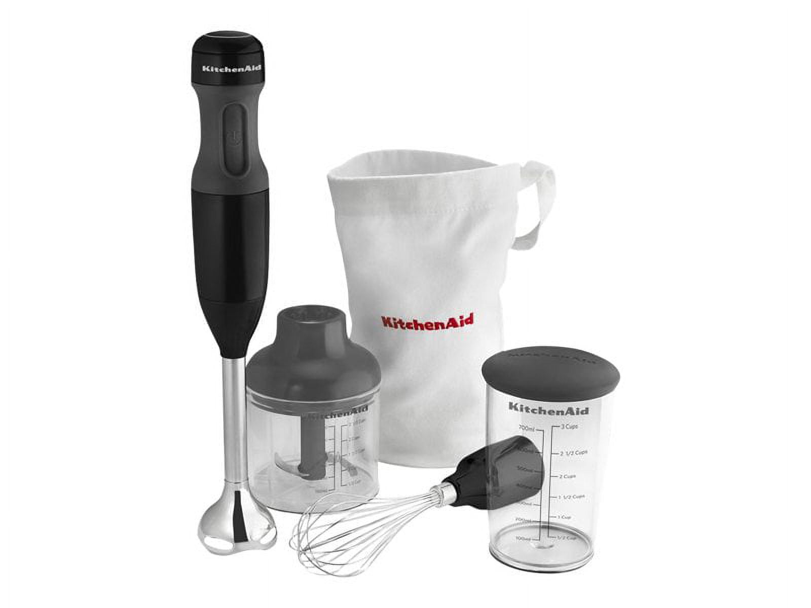 KitchenAid 3-Speed Hand Blender, Onyx Black, KHB2351