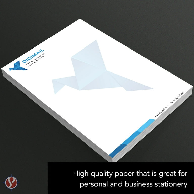 Pure White Paper - 11 x 17 in 70 lb Text Linen