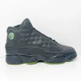 thumbnail image 1 of Ni - ke Ni - ke Boys Air Jordan 13 414574-042 Black Basketball Shoes Sneakers Size 6Y, 1 of 5