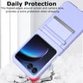 thumbnail image 4 of for Motorola Razr+ 2023 Case with Hinge Protection, Slim PC Back Cover Scratch-Resistant Fashion Women Girls Phone Case for Motorola Razr Plus 2023 - Purple, 4 of 12